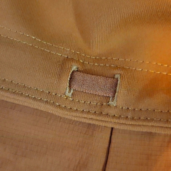 ATHLETA Burnt Orange Trekkie North Nylon Short - Plus Size 24 - Picture 7 of 13